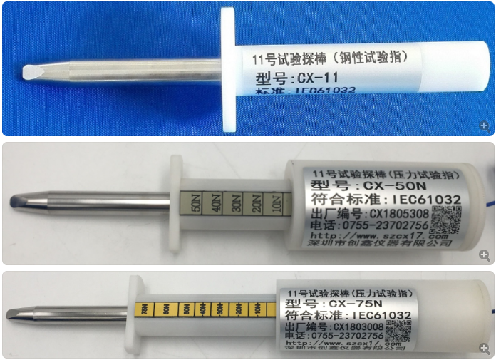 IEC61032標準測試指
